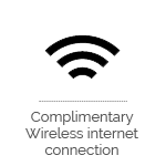 Complimentary Wireless internet connection